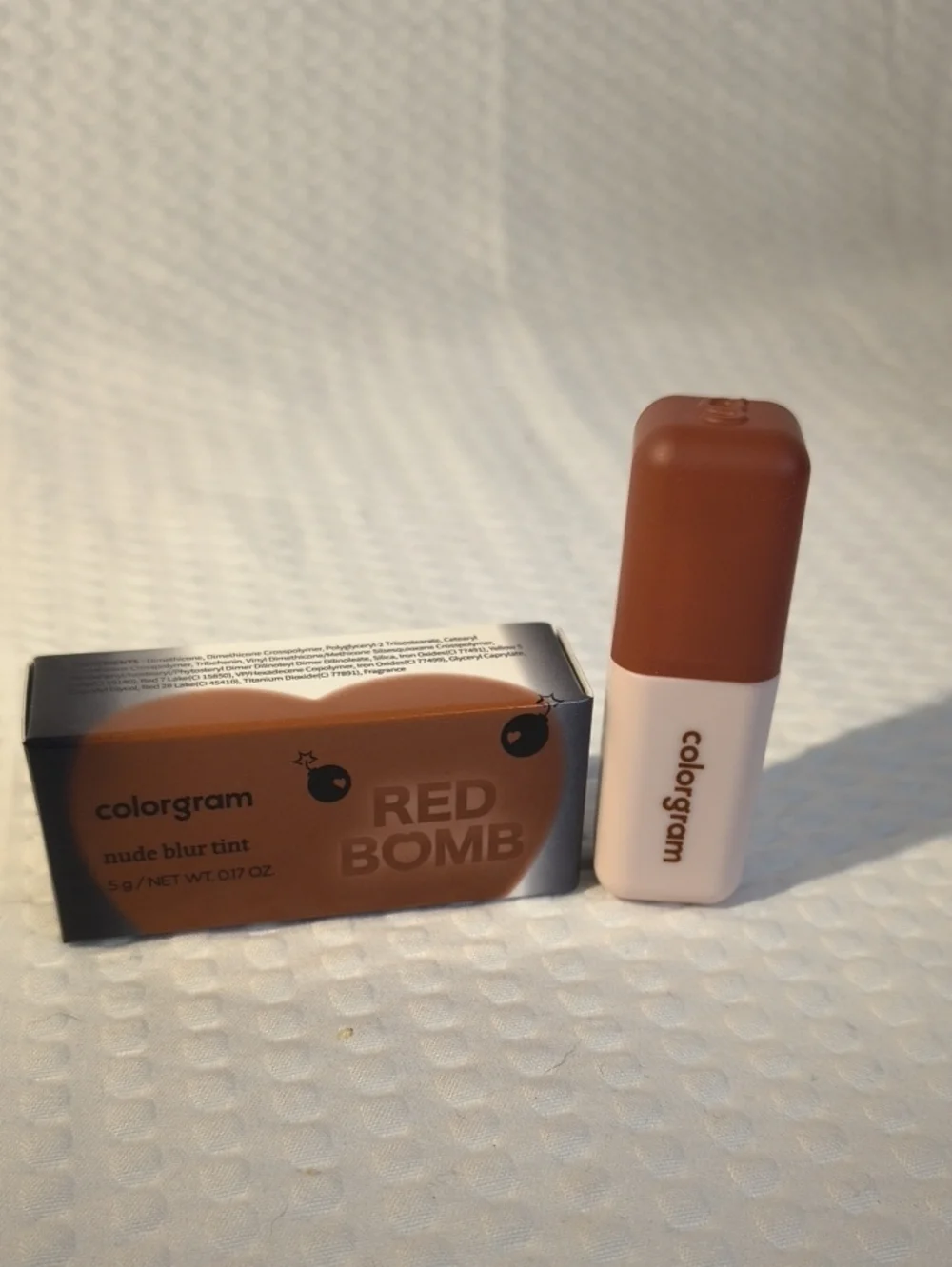 Colorgram Red Bomb Nude Blur Tint - Burnt Maroon Shade 13